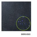 Infinité Loseta Granulada Chispas Azules 15 mm 50x50 IF-PISO15C