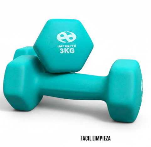 Infinité Par de Mancuernas de Neopreno 3kg IF-MN3-2