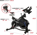 ASUNA MINOTAUR MAGNETIC COMMERCIAL INDOOR CYCLING BIKE
