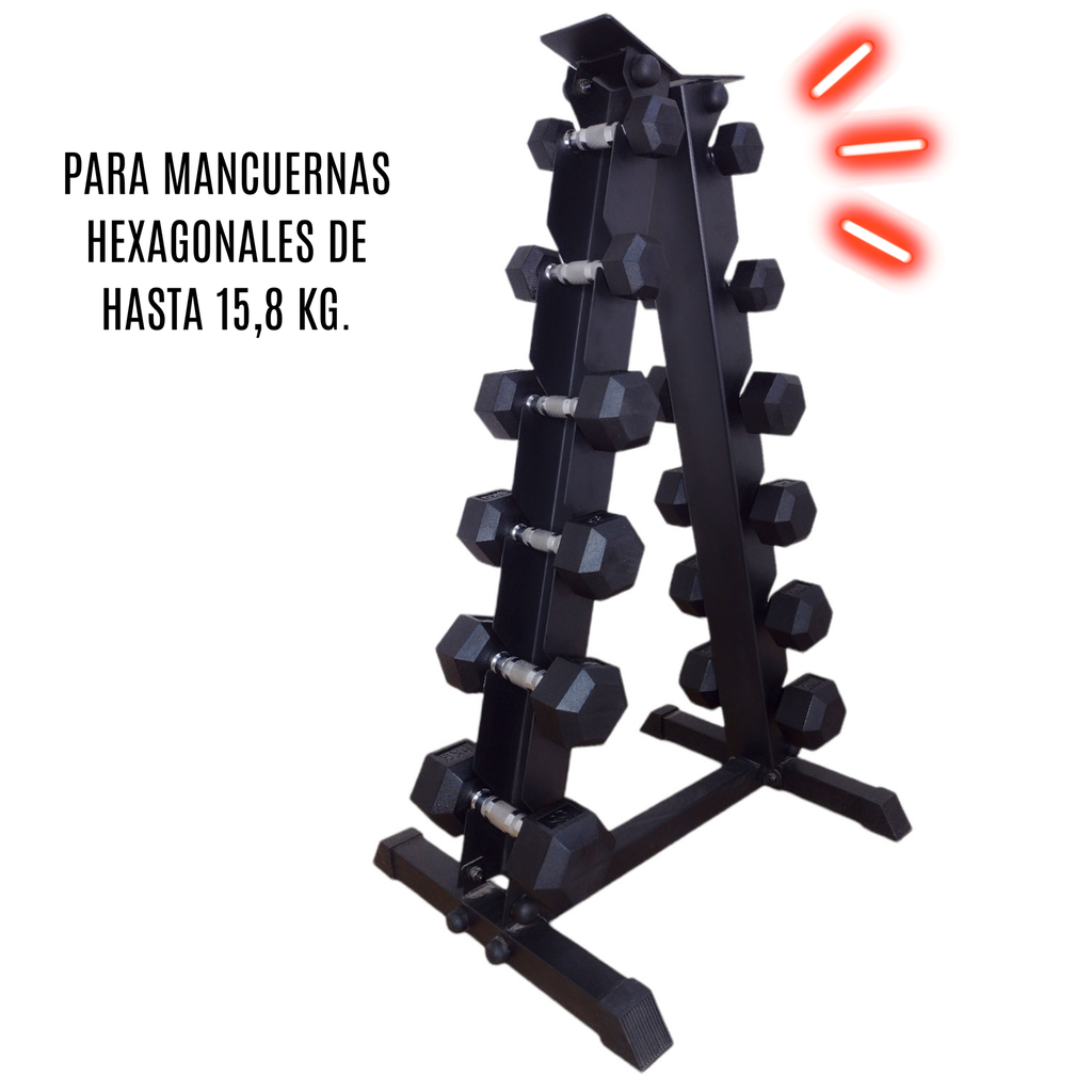 INFINITé Rack para 6 pares de Mancuernas IF-PRK523