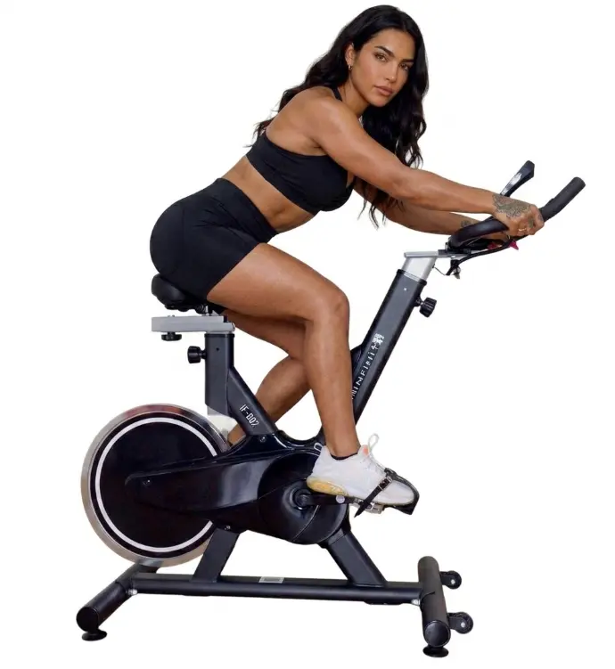INFINITé Bici Indoor Rueda Inercia Trasera + Display +14Kg IF-B07