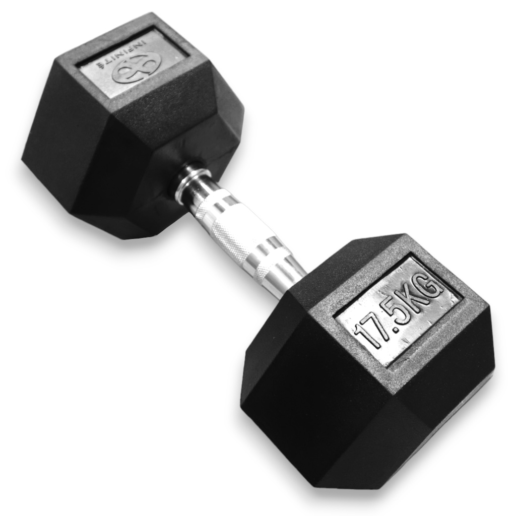 Infinité Par de Mancuernas Hexagonales 17.5 Kg IF-HK17.5
