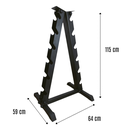 Infinité Rack de Mancuernas Vertical 6 pares IF-PRK523