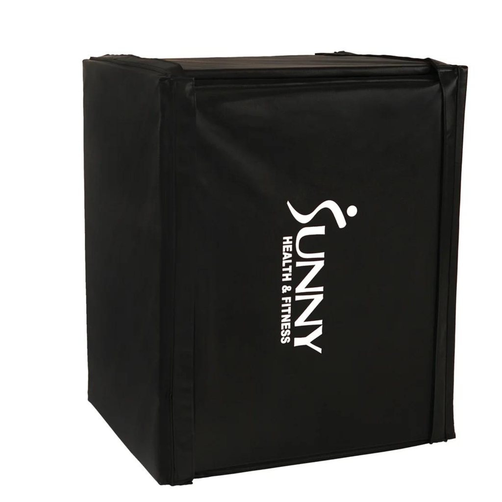 Sunny Health & Fitness Caja Pliométrica de Madera con Cubierta SF-NO.084