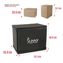 Sunny Health & Fitness Caja Pliométrica de Madera con Cubierta SF-NO.084