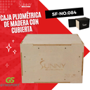 Sunny Health & Fitness Caja Pliométrica de Madera con Cubierta SF-NO.084