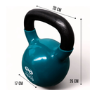 Infinité Pesa Rusa Kettlebell Cubierta de Vinil 18 Kg IF-K18