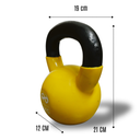 Infinité Pesa Rusa Kettlebell Cubierta de Vinil 8 Kg IF-K8