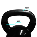 Infinité Pesa Rusa Kettlebell Cubierta de Vinil 10 Kg IF-K10