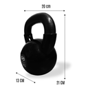 Infinité Pesa Rusa Kettlebell Cubierta de Vinil 10 Kg IF-K10