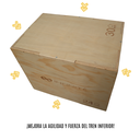 Infinité Banco Pliométrico Profesional de Madera  IF-PLYO1