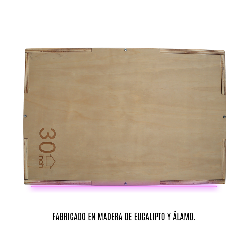 Infinité Banco Pliométrico Profesional de Madera  IF-PLYO1