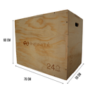 Infinité Banco Pliométrico Profesional de Madera  IF-PLYO1