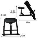 Infinité Banco Predicador para biceps / Preacher Curl / Scott Bench IF-FF44