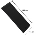 Infinité Tapete Mat de Yoga Pilates Negro IF-TY2