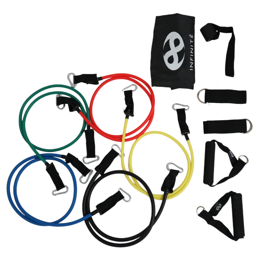 INFINITé Set de bandas con anclaje // Tube band set