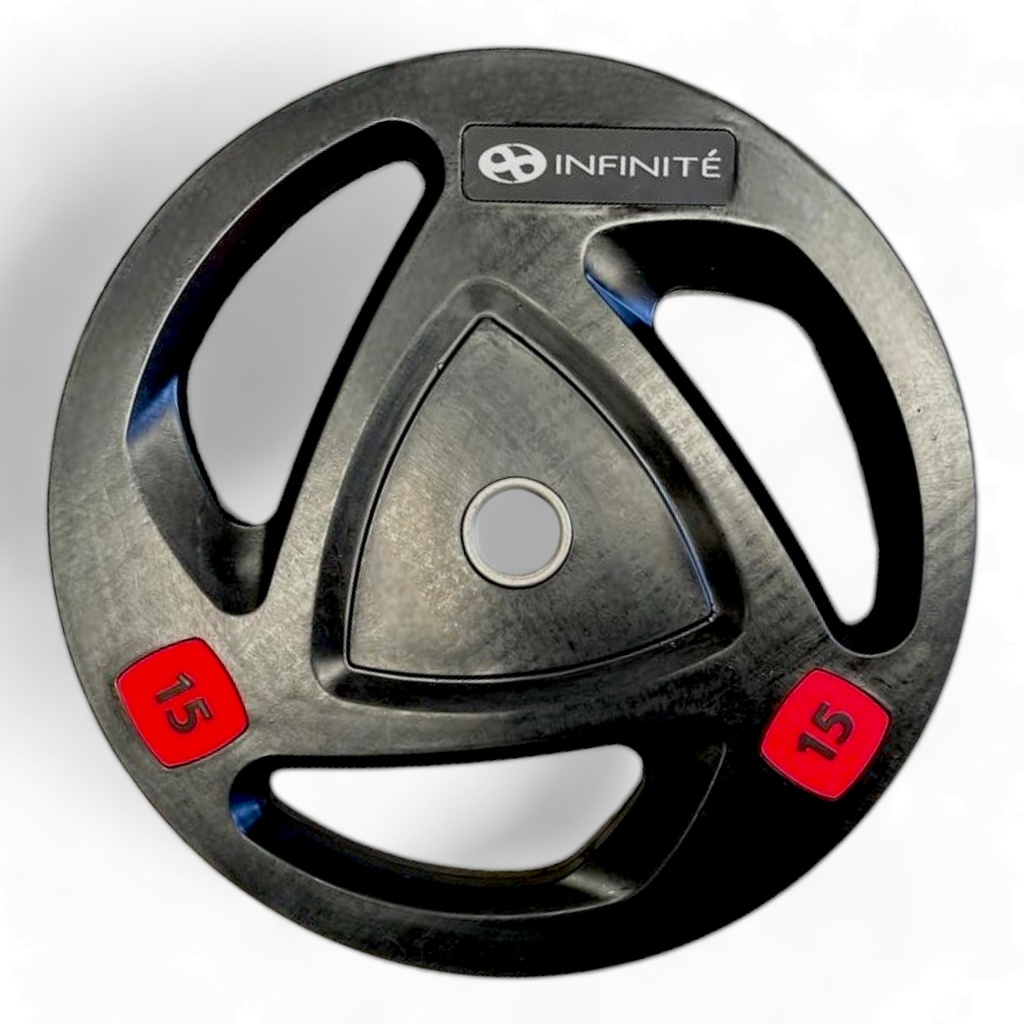 Infinité Disco Estándar Profesional con forro de goma 15 Kg