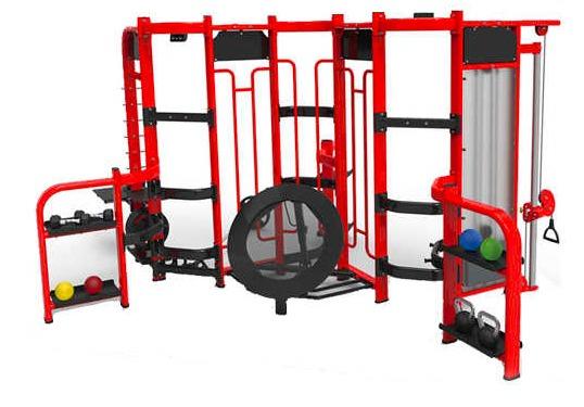 Infinité Jungla de Cross area Synergy 360 Incluye rebounder y una polea con peso ajustable