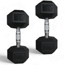 Dumbbell Hex/ Mancuerna Hexagonal 15 KG Marca Infinité PAR 