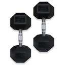 Dumbbell Hex/ Mancuerna Hexagonal 20 KG Marca Infinité PAR 