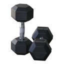Dumbbell Hex/ Mancuerna Hexagonal 30 KG Marca Infinité 
