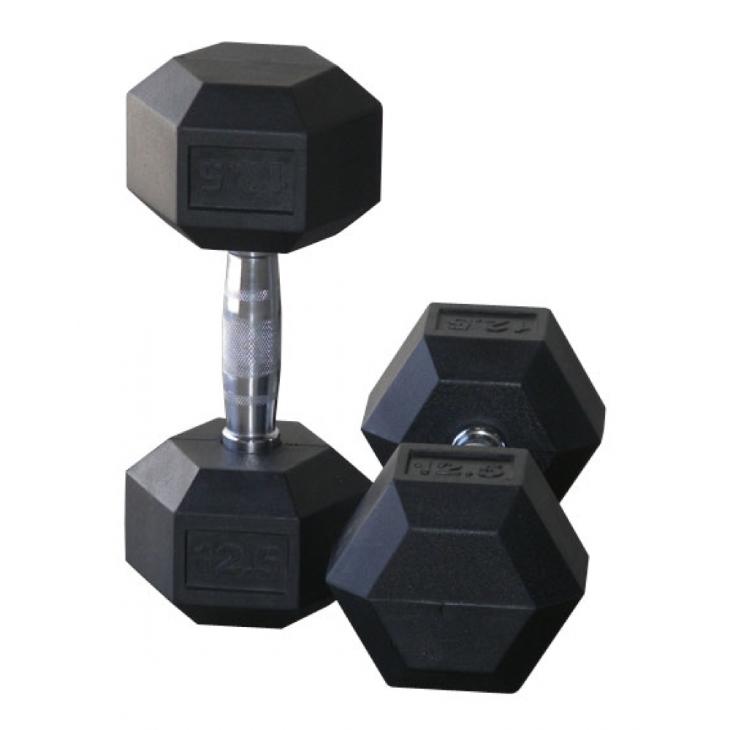 MANCUERNAS HEXAGONALES DE GOMA 20 LIBRAS PAR INFINITE
