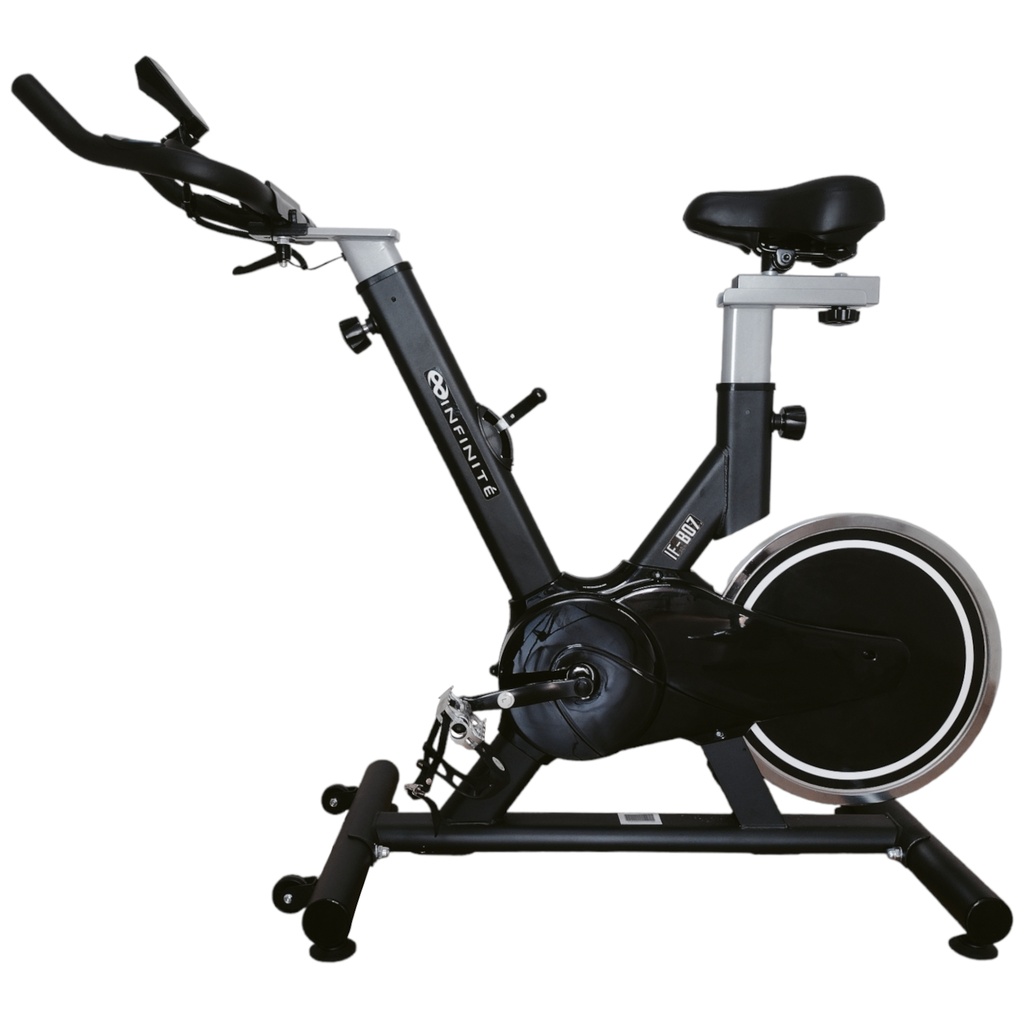 INFINITé Bici Indoor Rueda Inercia Trasera + Display +14Kg IF-B07