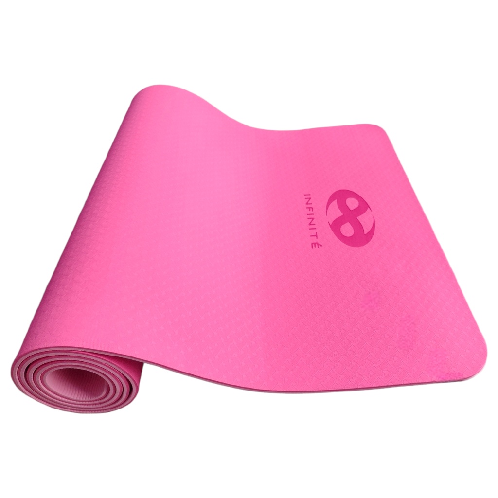 NFINITé Tapete de Yoga Profesional Rosa//Yoga Mat Pink