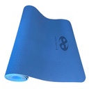 InfinitéTapete de Yoga Profesional Azul//Yoga Mat Blue IF-TY6
