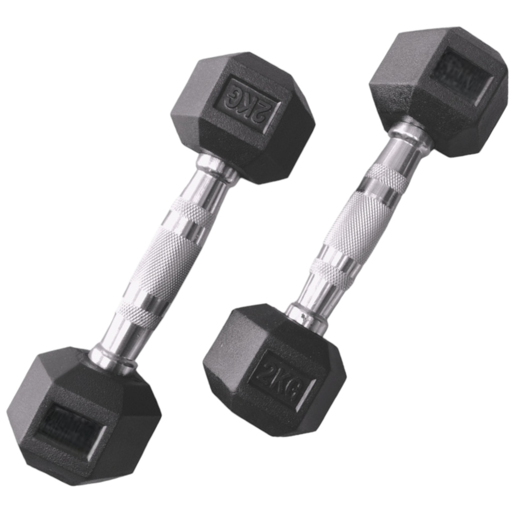 Infinité Mancuerna Hexagonal De 2Kg Linea Economica IF-LEHK2 (PAR)