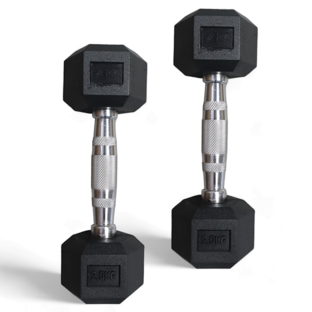 Infinité Mancuerna Hexagonal De 2.5Kg Linea Economica IF-LEHK2.5 (PAR)