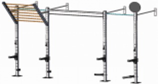 Infinité Rack para entrenamiento de Calistenia y Crossfit/Wall Training Rack IF-C46