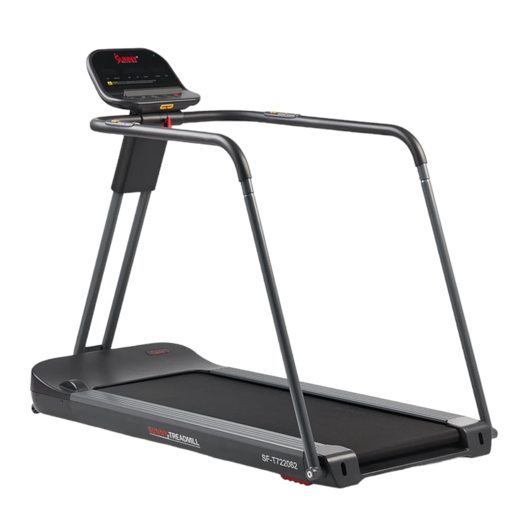 Sunny Health & Fitness caminadora con pasamos /running treadmill with handrails SF-T722062