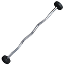 Infinité Barbell EZ Curl/Barra Curva/Barra Z peso integrado 10 Kg Línea económica IF-LEBC10