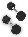 INFINITÉ Mancuerna Hexagonal De 10 Lb Línea Económica IF-LEHL10 (PAR)
