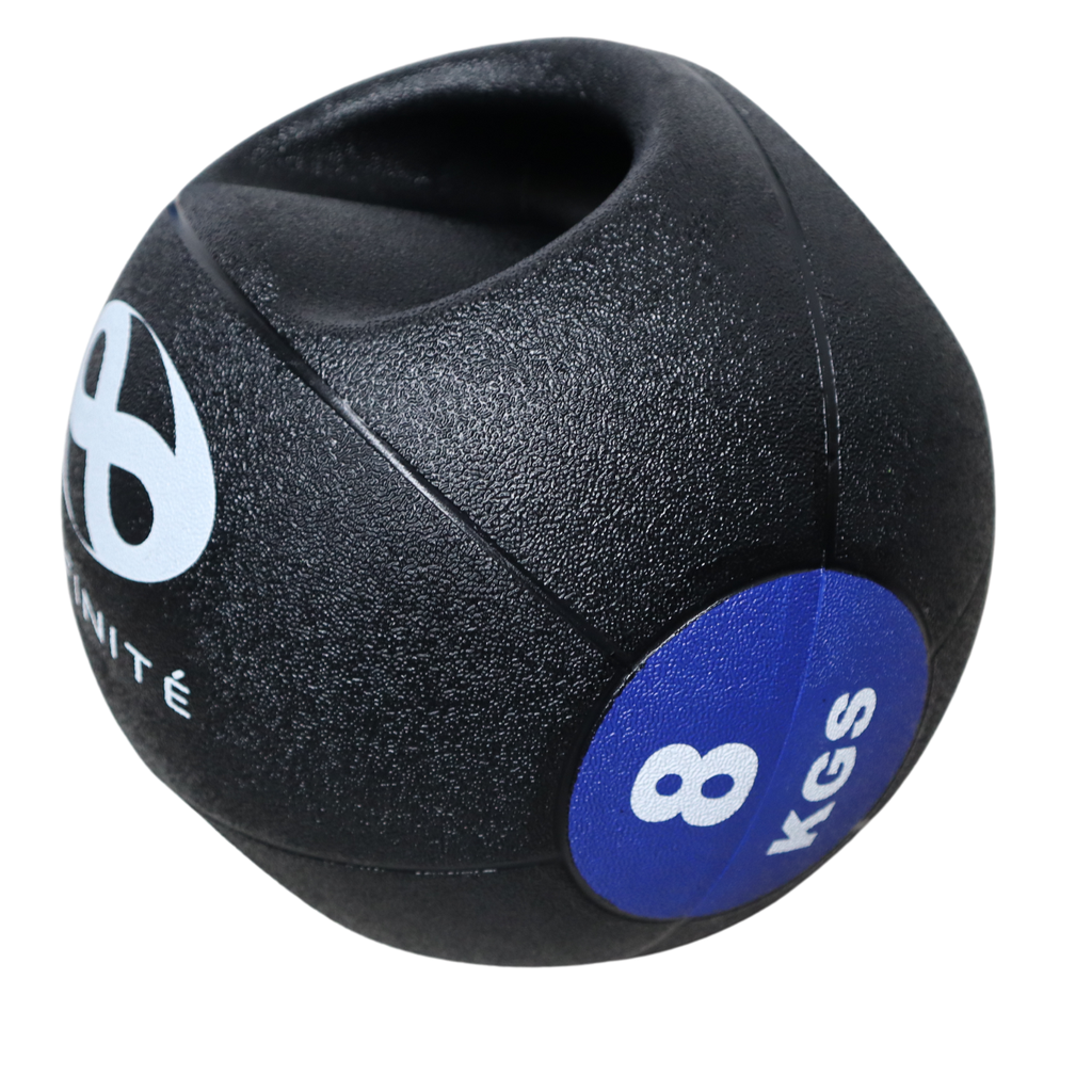 Infinité Balón medicinal con agarre 8kg/ Medicinal Ball with grip 8 kg IF-MB8