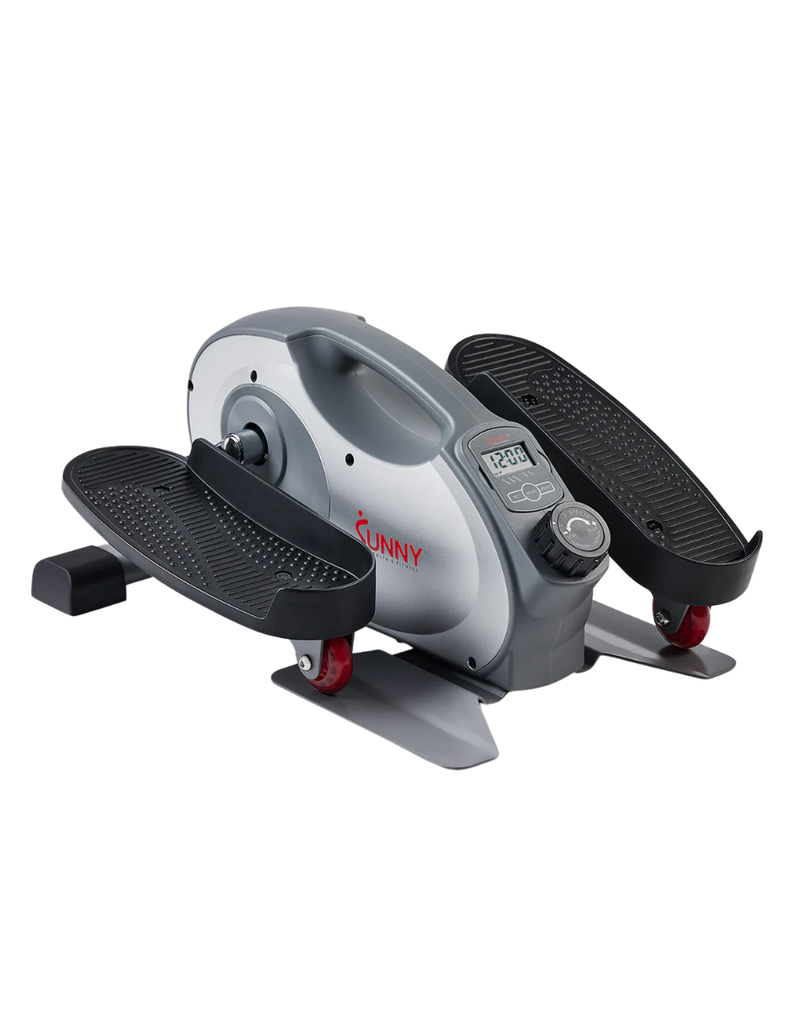 [SF-E323017] Sunny Health & Fitness Smart Portable Magnetic Under Desk Elliptical