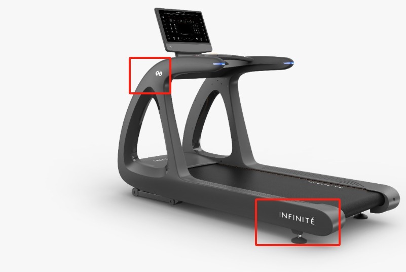 Infinité Caminadora Profesional uso Comercial 24 KPH 4.5 HP IF-CMC580-AI3