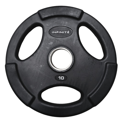 [IF-50/10LB] Disco Olimpico Profesional con forro de goma 10 LB Marca Infinité