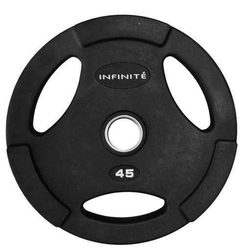 [IF-50/45LB] Disco Olimpico Profesional con forro de goma 45 LB Marca Infinité