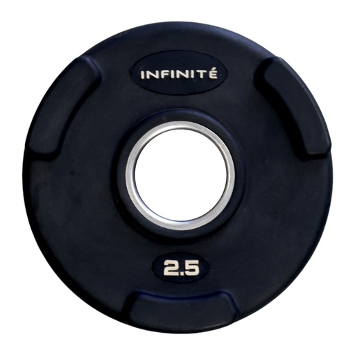 [IF-50/2LB] Disco Olimpico Profesional con forro de goma 2.5 LB Marca Infinité