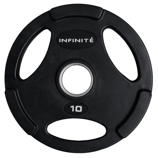 [IF-50/10K] Disco Olimpico Profesional con forro de goma 10 Kg Marca Infinité
