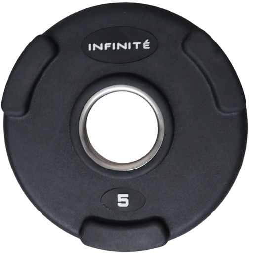 [IF-50/5K] Rubber Plate/Disco Olimpico forro de goma 5 Kg Marca Infinité