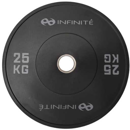 [IF-BPN25] Infinité Bumper Profesional 25 Kg/ Black Bumper Plate 25 Kg IF-BPN25