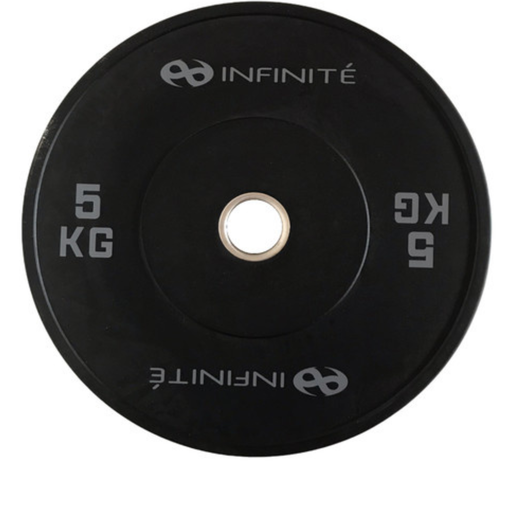 [IF-BPN5] Infinité Bumper Profesional 5 Kg / Black Bumper Plate IF-BPN5