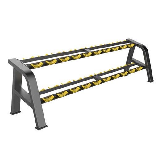 [IF-FF49] Infinité Rack de mancuernas 2 Niveles 10 pares IF-FF49