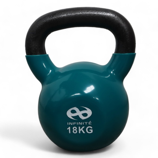 [IF-K18] Infinité Pesa Rusa Kettlebell Cubierta de Vinil 18 Kg IF-K18