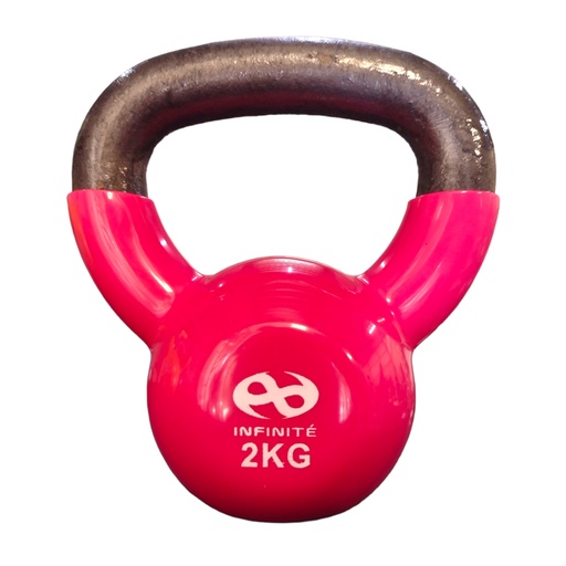 [IF-K2] Infinité Pesa Rusa Kettlebell Cubierta de Vinil 2 Kg IF-K2