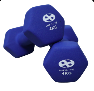 [IF-MN4] Infinité Par de Mancuernas de Neopreno 4kg IF-MN4