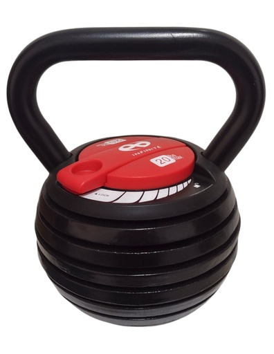 [IF-KADJ] Infinité Kettlebell Ajustable 20LBS IF-KADJ